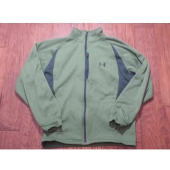 Under Armour Other - Under Armor Green Athletic Jacket M Loose Fit